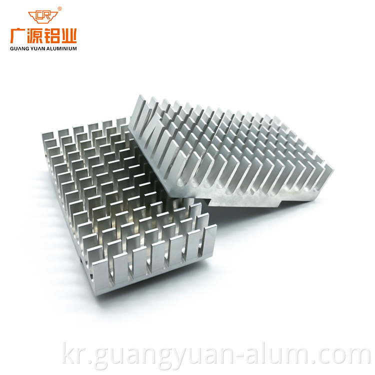 guangyuan aluminum co., ltd Aluminum Extrusion Heat Sink Aluminum Extruded Profile Heatsink Aluminum